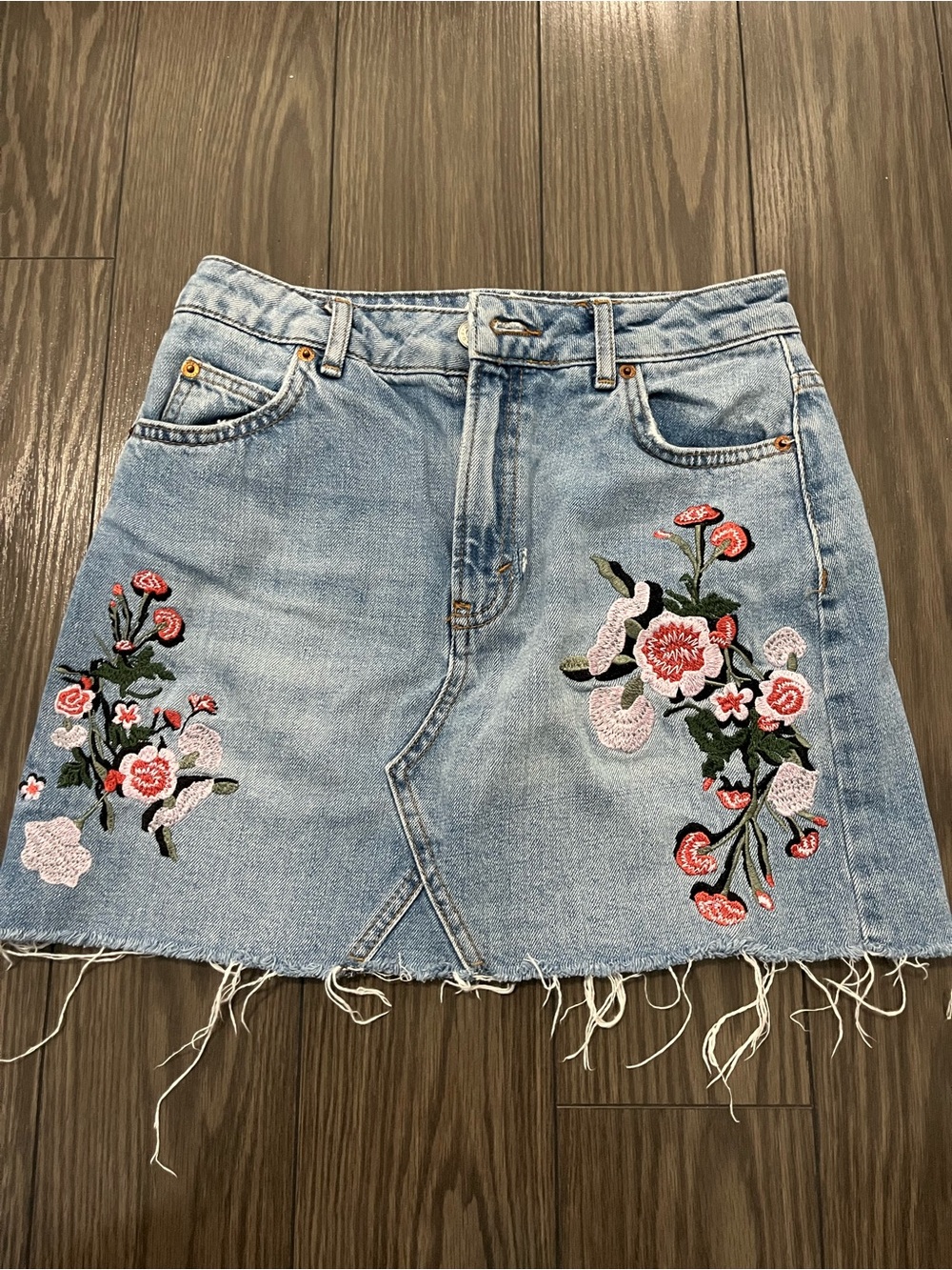 Denim Skirt TopShop